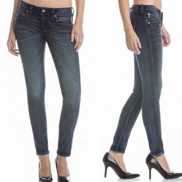 Rock Revival Denim - Rock Revival Moto Macyn Jeans Womens 25 NEW